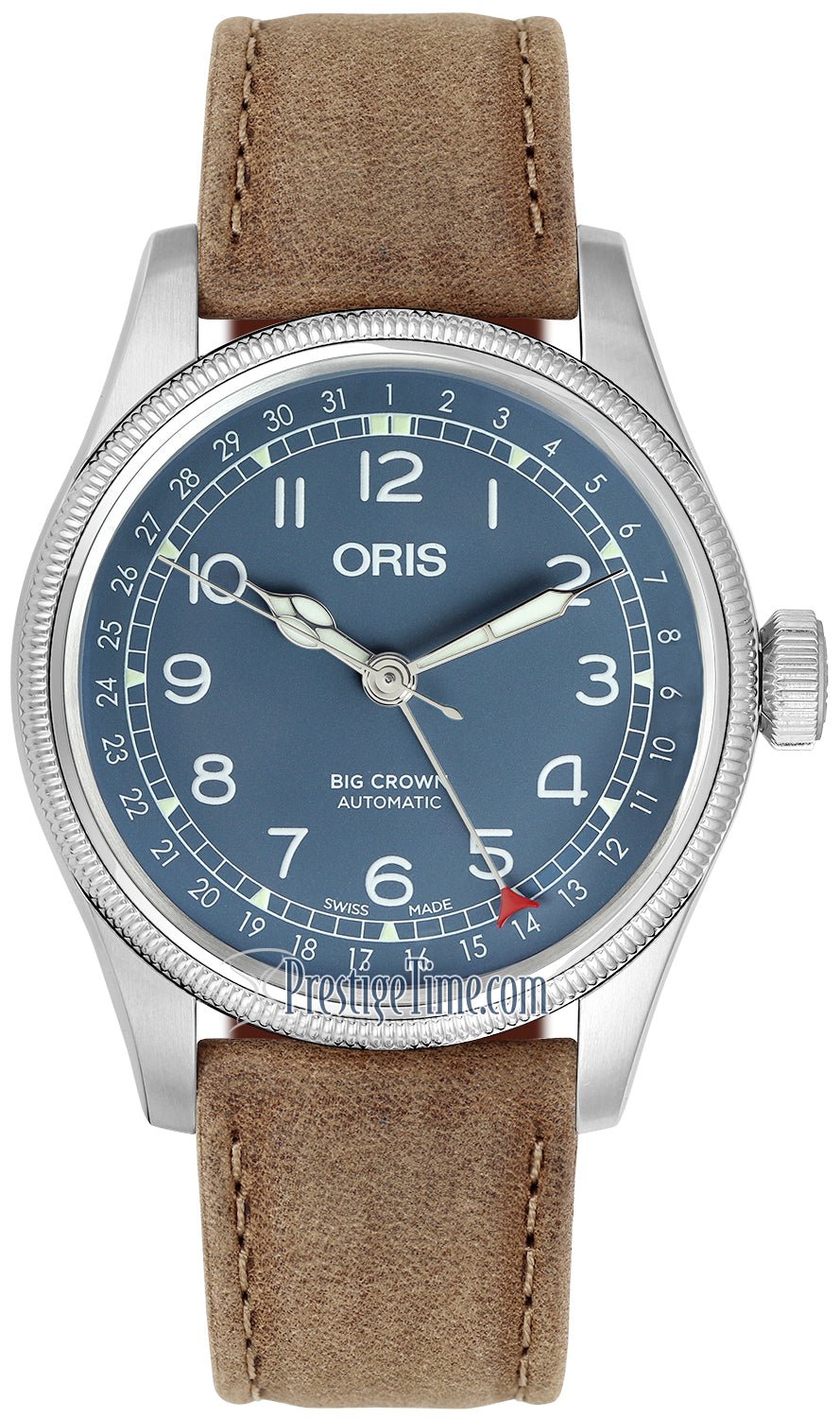 Pre-Owned Oris Big Crown Pointer Date 40mm Mens Watch 01 754 7741 4065-07 5 20 63