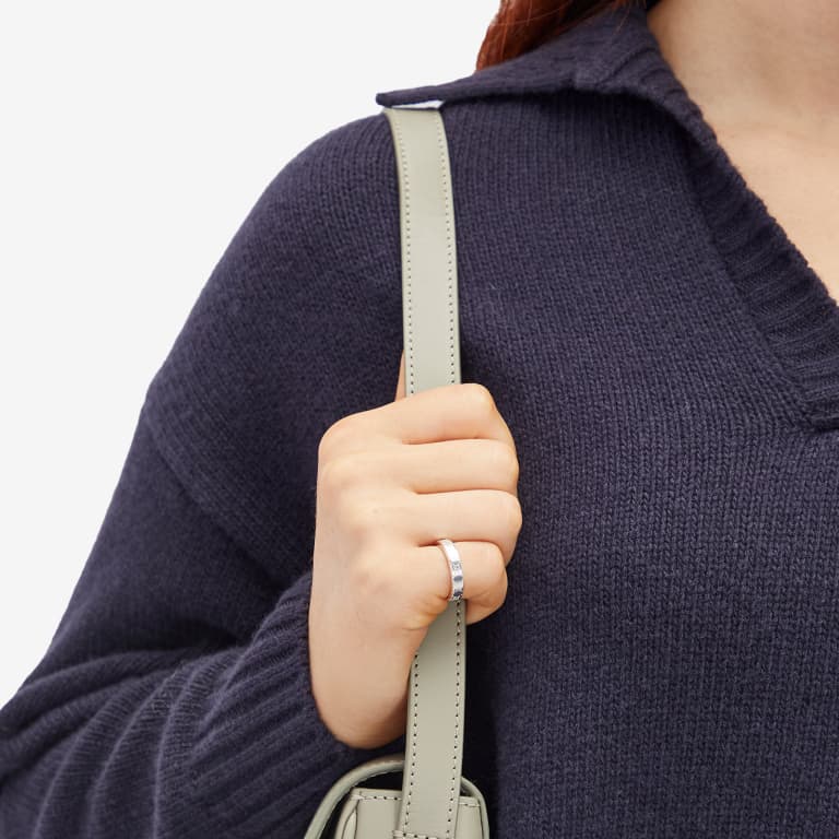 GUCCI SIGNATURE RING 4MM SILVER YBC814712001