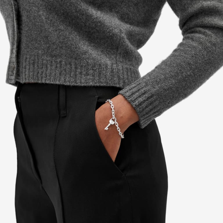 GUCCI TRADEMARK BRACELET SILVER YBA796345001