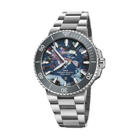 ORIS- AQUIS DATE UPCYCLE - 01 733 7789 4150-07 8 23 04PEB