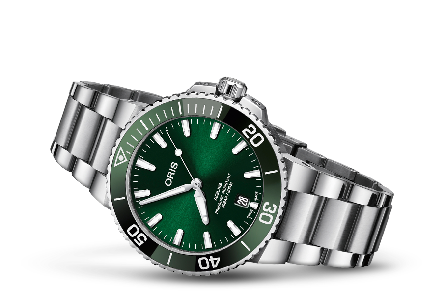 Oris AQUIS DATE 39.5MM 01 733 7732 4157-07 8 21 05PEB