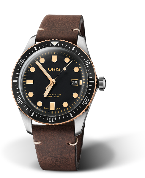 Oris DIVERS SIXTY-FIVE 42mm BRONZE BEZEL 01 733 7720 4354-07 5 21 44