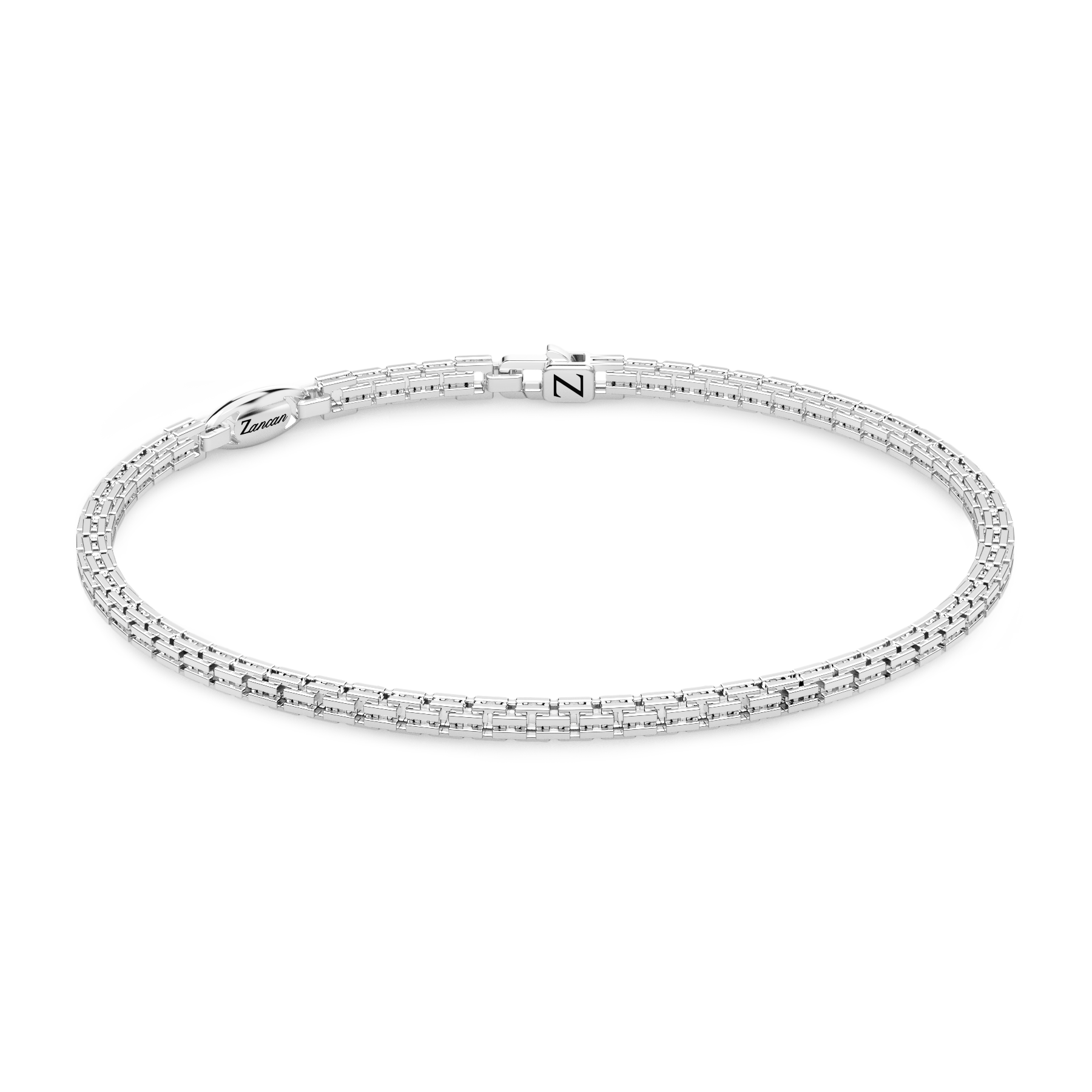 Silver link-only Bracelet