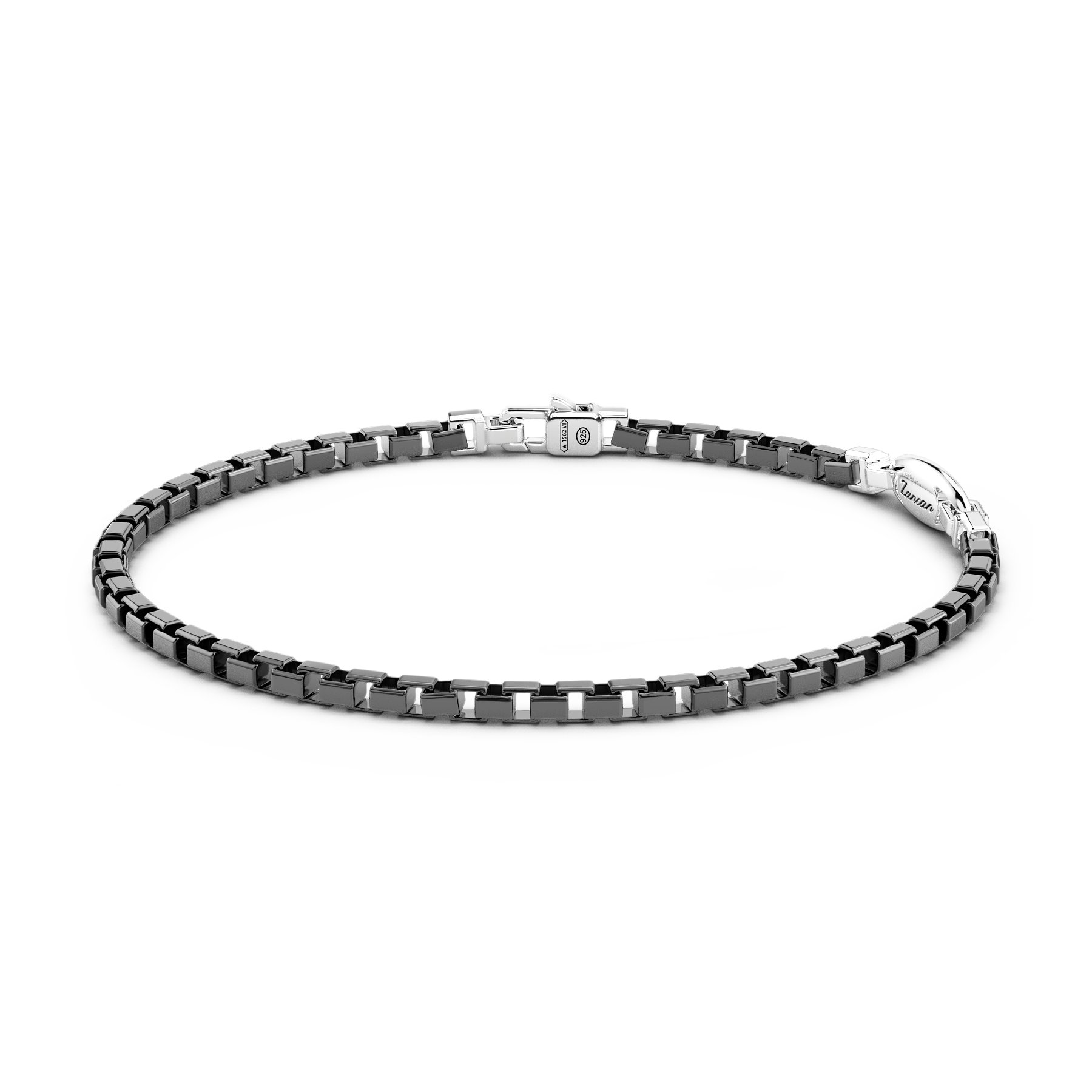 Black Silver Bracelet