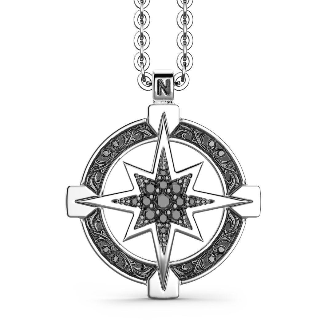 Silver Necklace with Star pendant