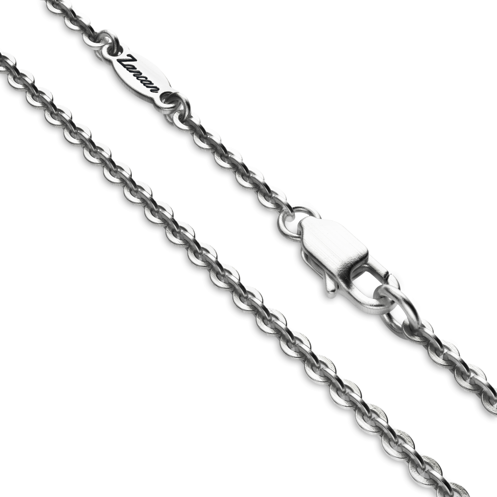Silver Necklace with Arrow