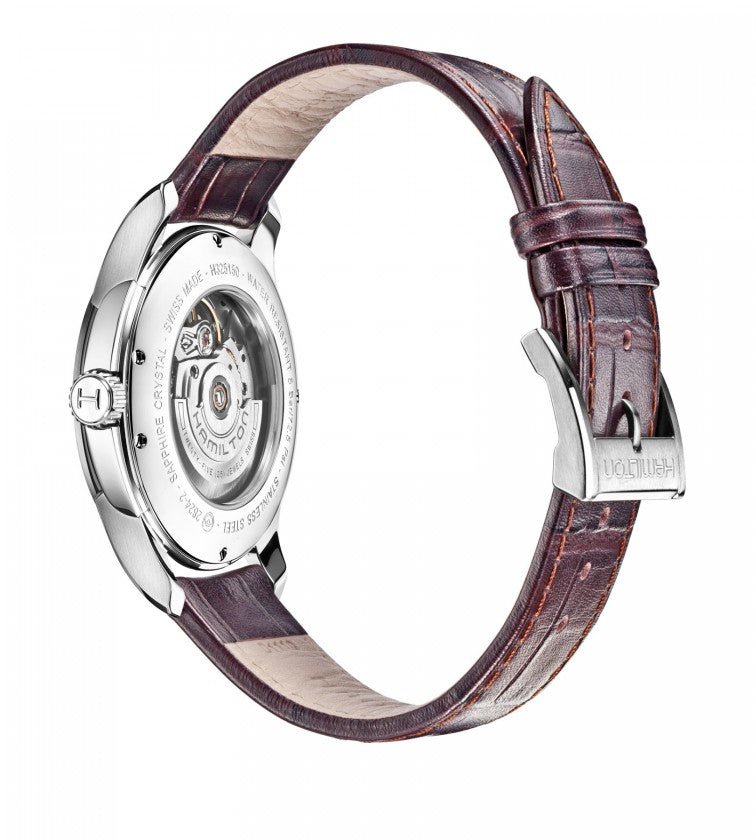 HAMILTON JAZZMASTER OPEN HEART AUTO 40MM H32565555