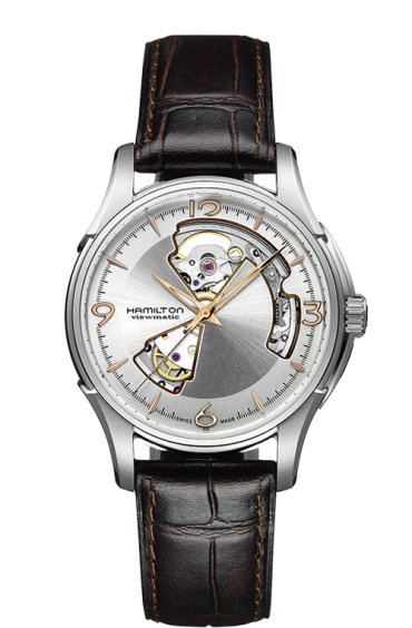 HAMILTON JAZZMASTER OPEN HEART AUTO 40MM H32565555