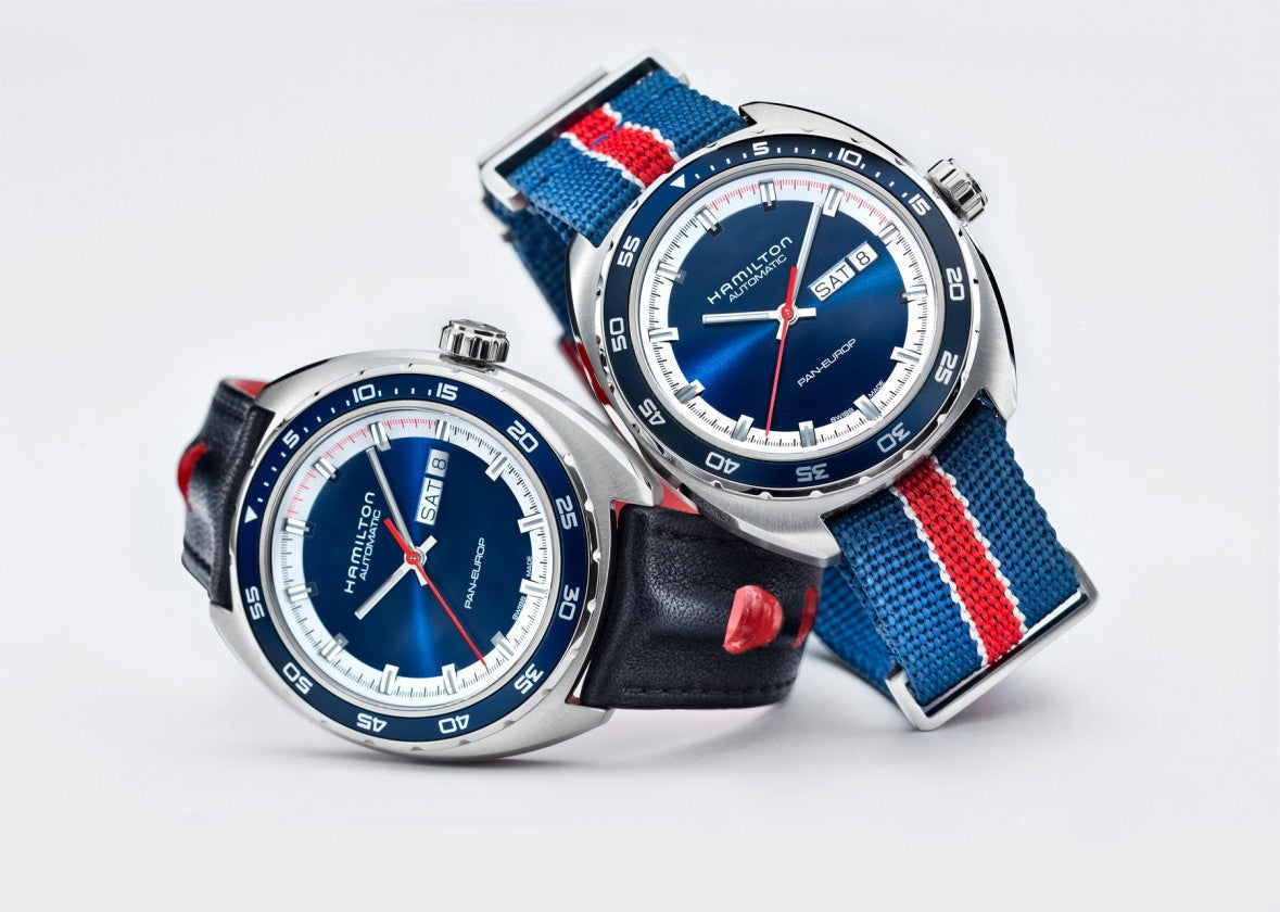 HAMILTON AMERICAN CLASSIC PAN EUROP DAY DATE AUTO 42MM H35405741