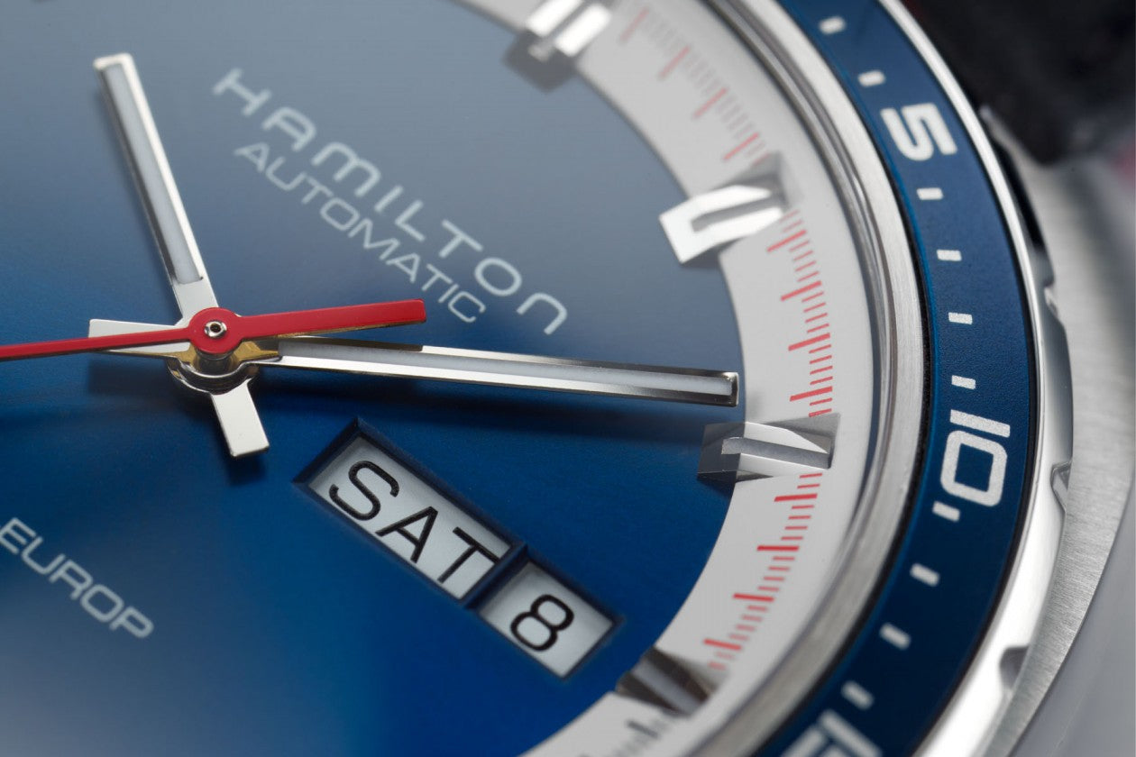 HAMILTON AMERICAN CLASSIC PAN EUROP DAY DATE AUTO 42MM H35405741