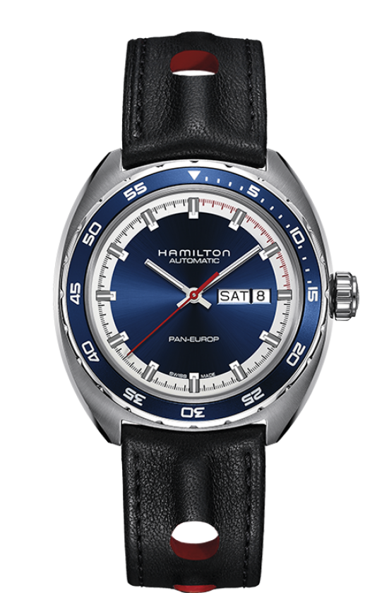 HAMILTON AMERICAN CLASSIC PAN EUROP DAY DATE AUTO 42MM H35405741