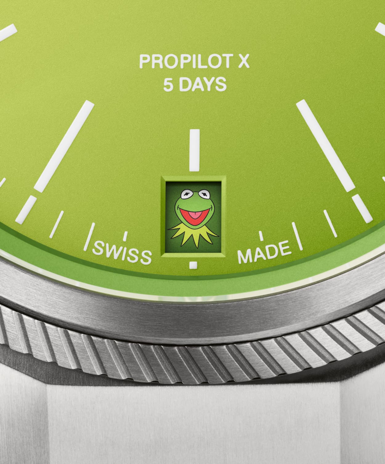 Oris PROPILOT X KERMIT EDITION 01 400 7778 7157-Set