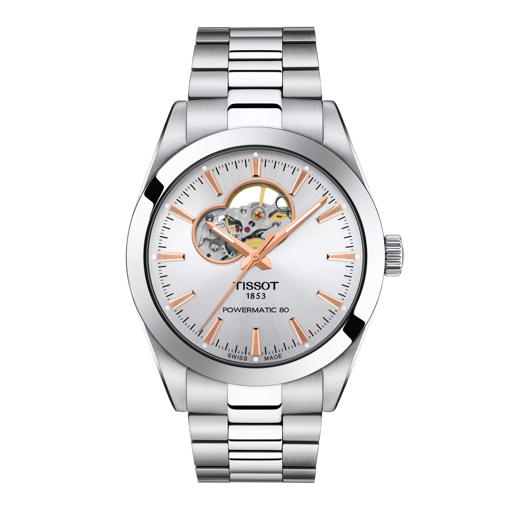 Tissot Gentleman Powermatic 80 Open Heart T1274071103101