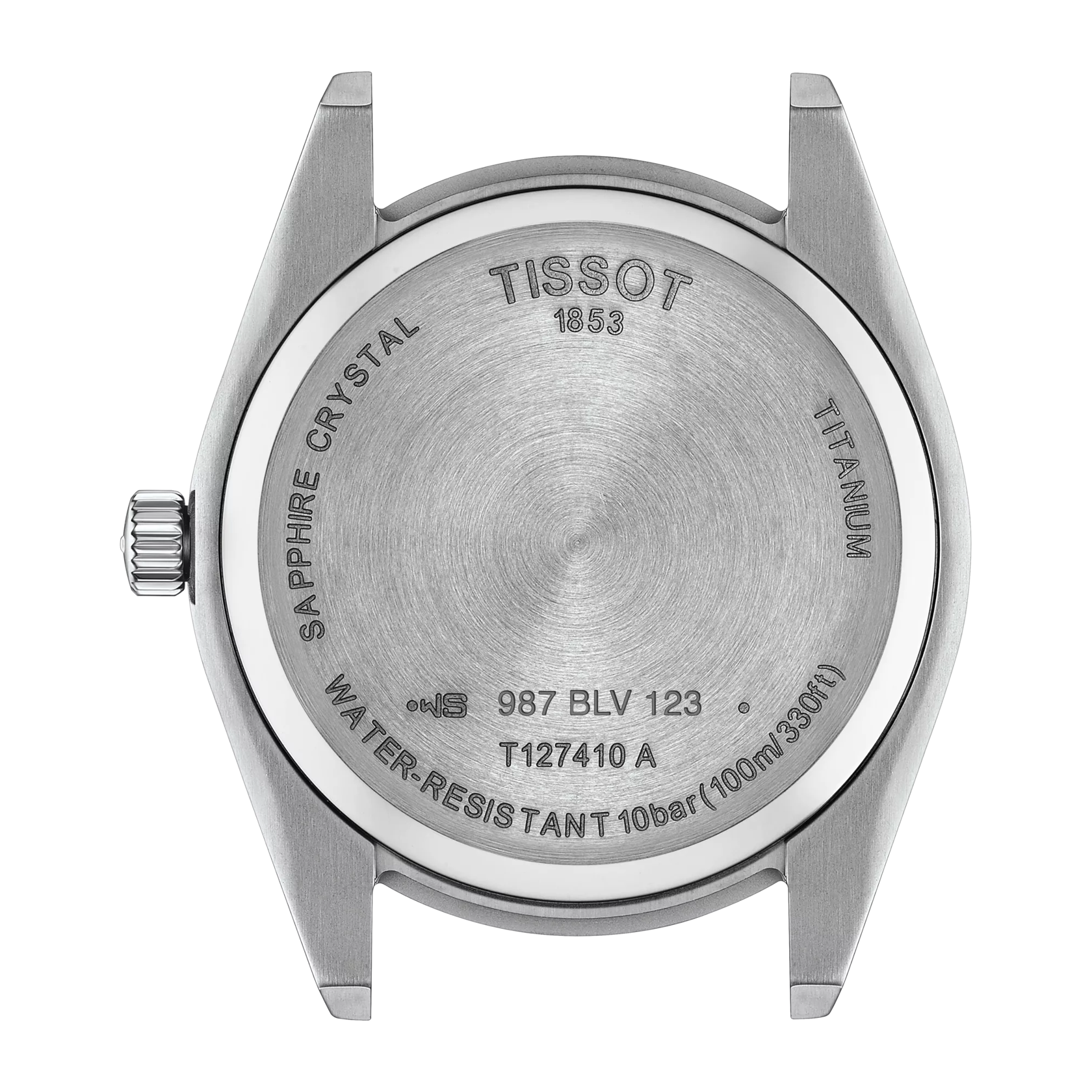 Tissot Gentleman Titanium T1274104408100