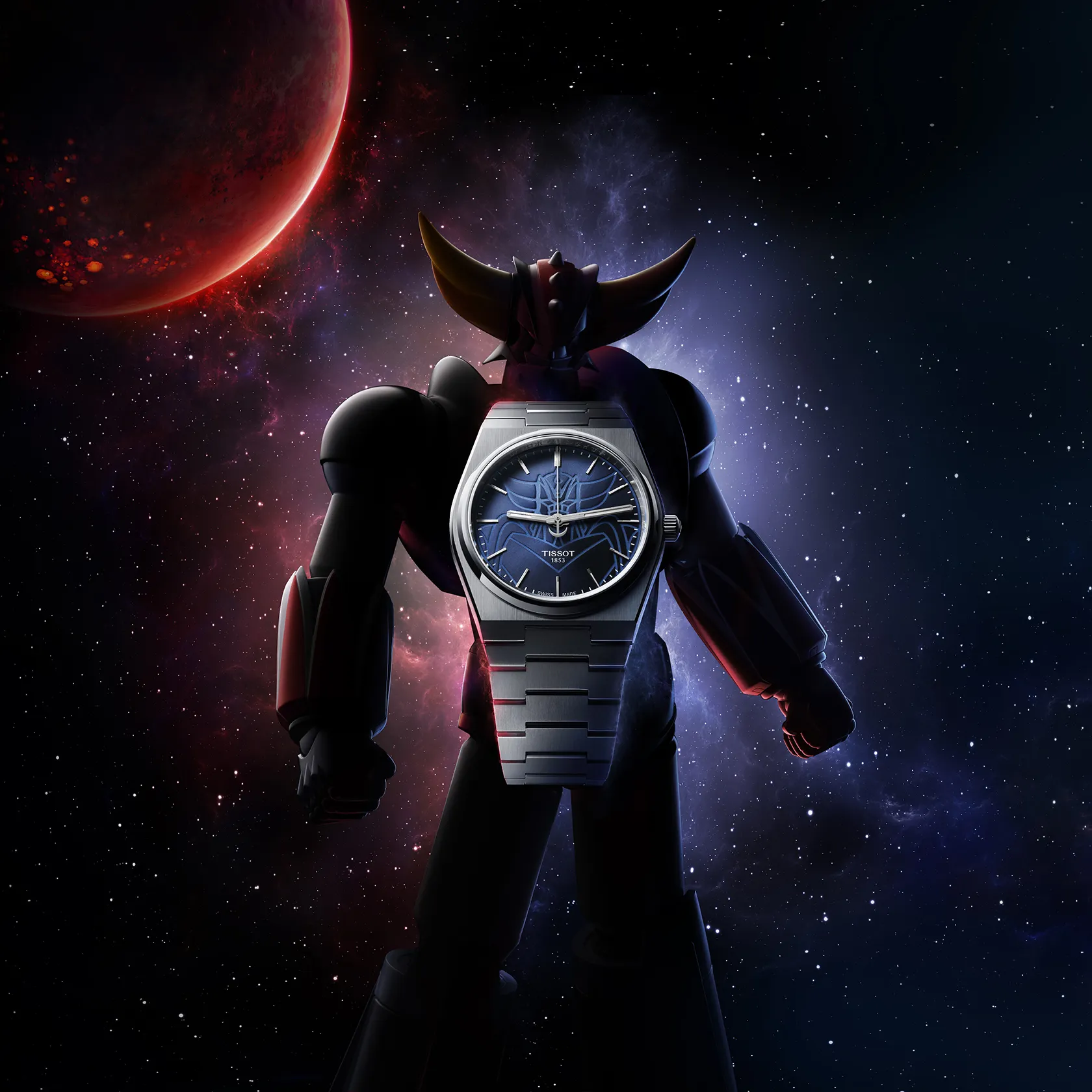 TISSOT PRX UFO Robot Grendizer 40mm T1374071104102