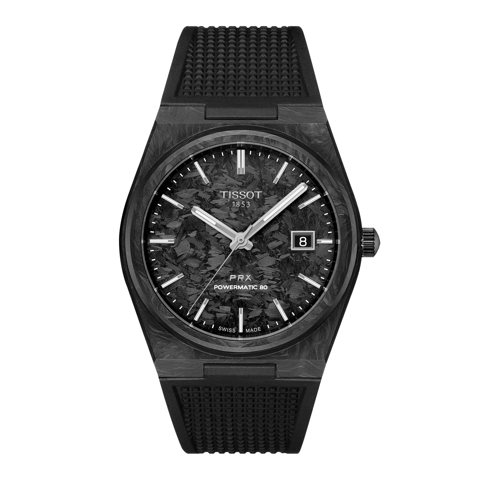 TISSOT PRX Powermatic 80 40mm Carbon T1379079720100