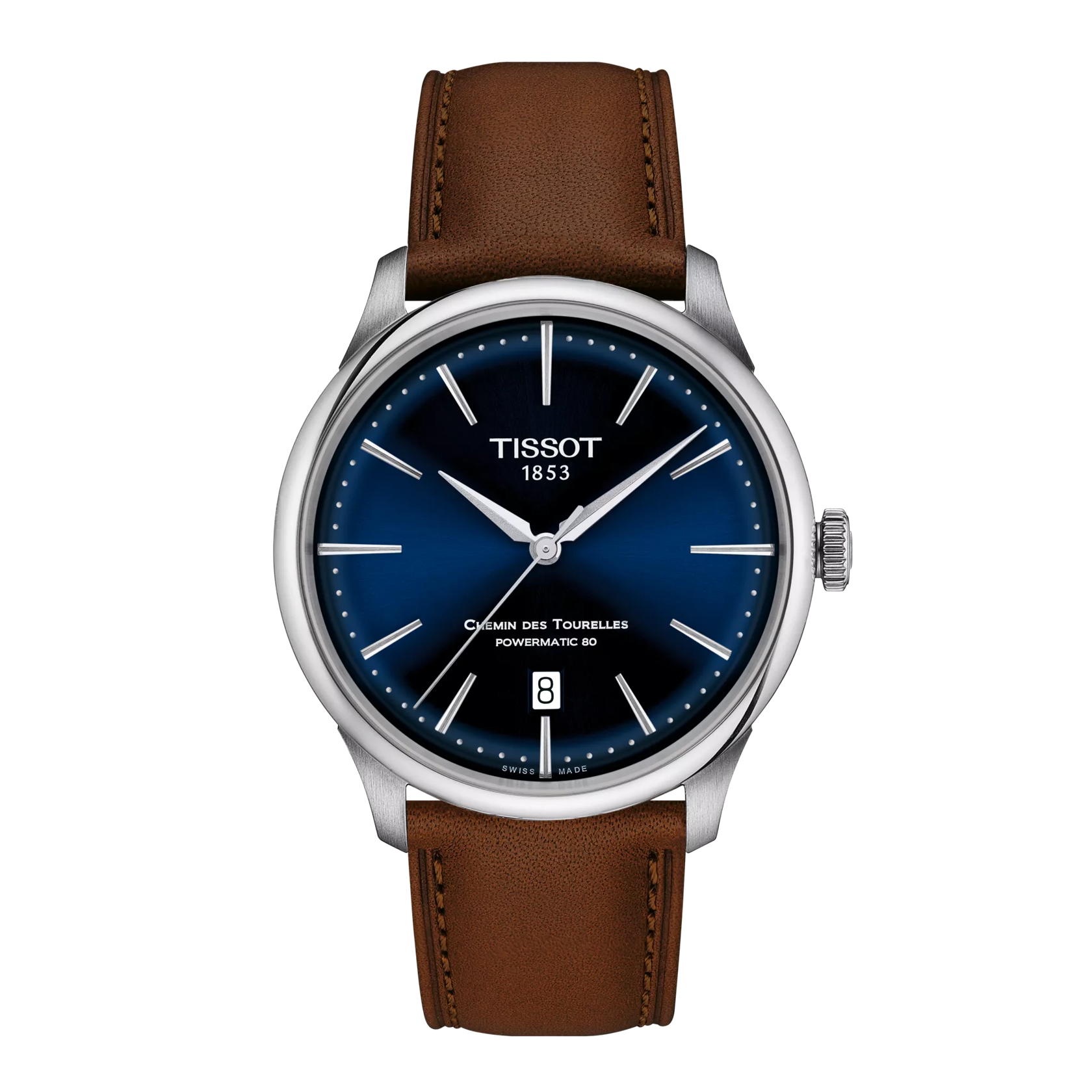 Tissot Chemin des Tourelles Powermatic 80 39 mm T1398071604100