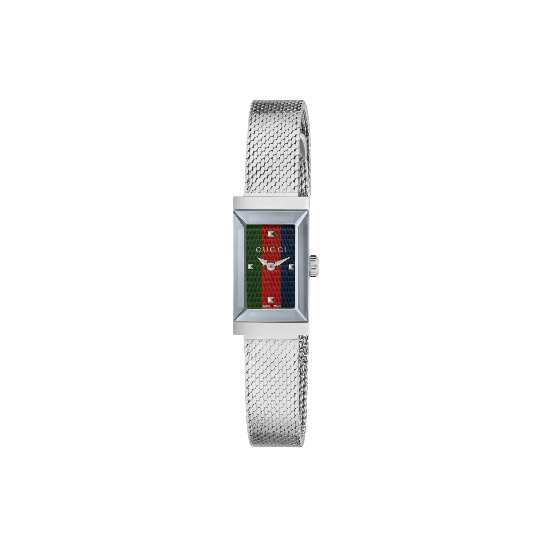 GUCCI G-Frame Stainless Steel Slim Watch YA147510
