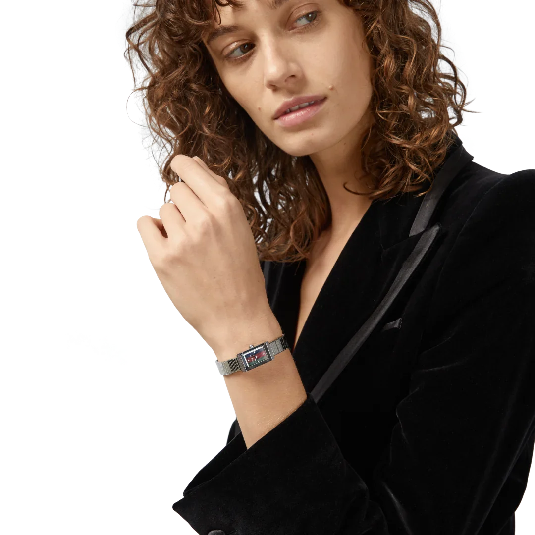 GUCCI G-Frame Stainless Steel Slim Watch YA147510