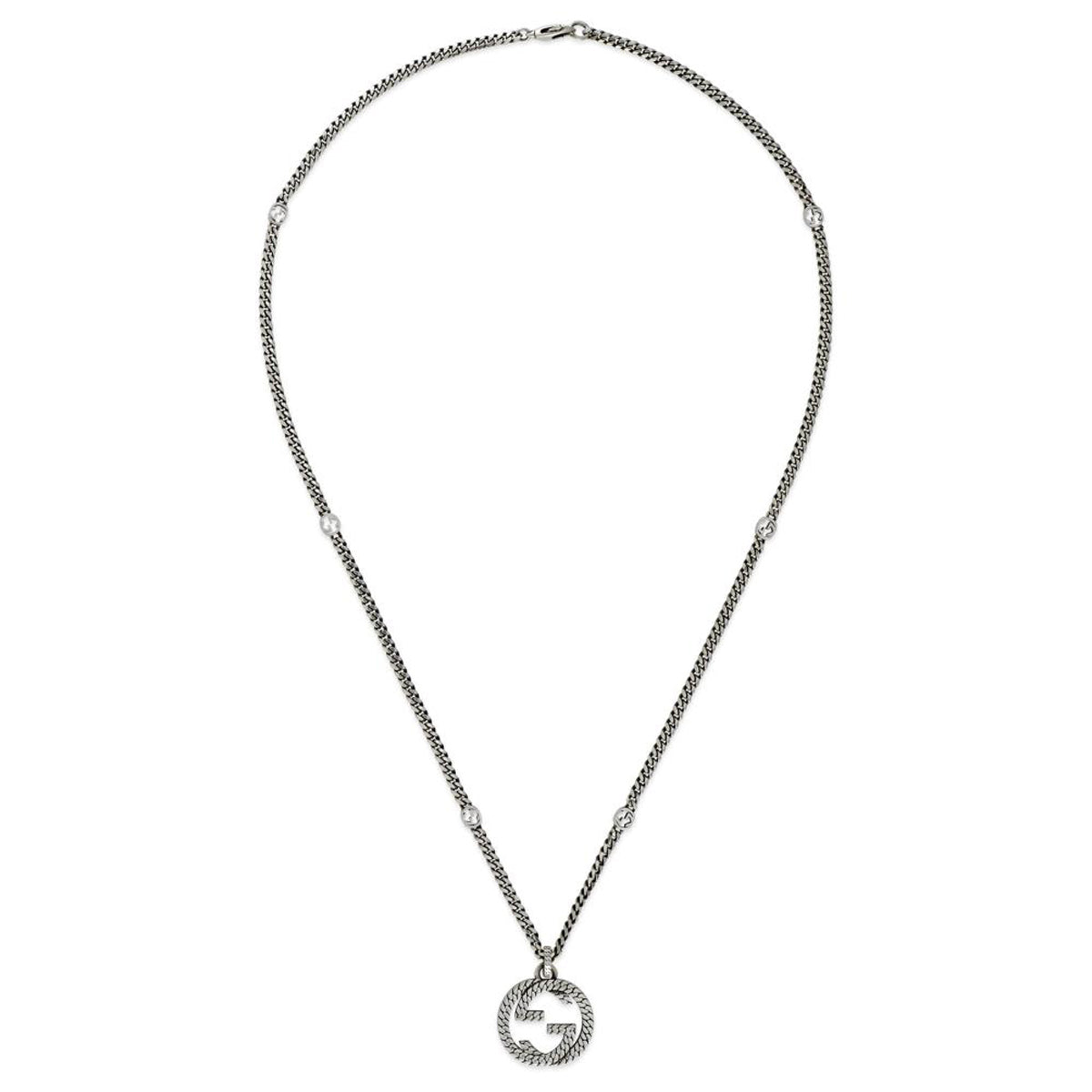 GUCCI Interlocking G Necklace YBB678651001