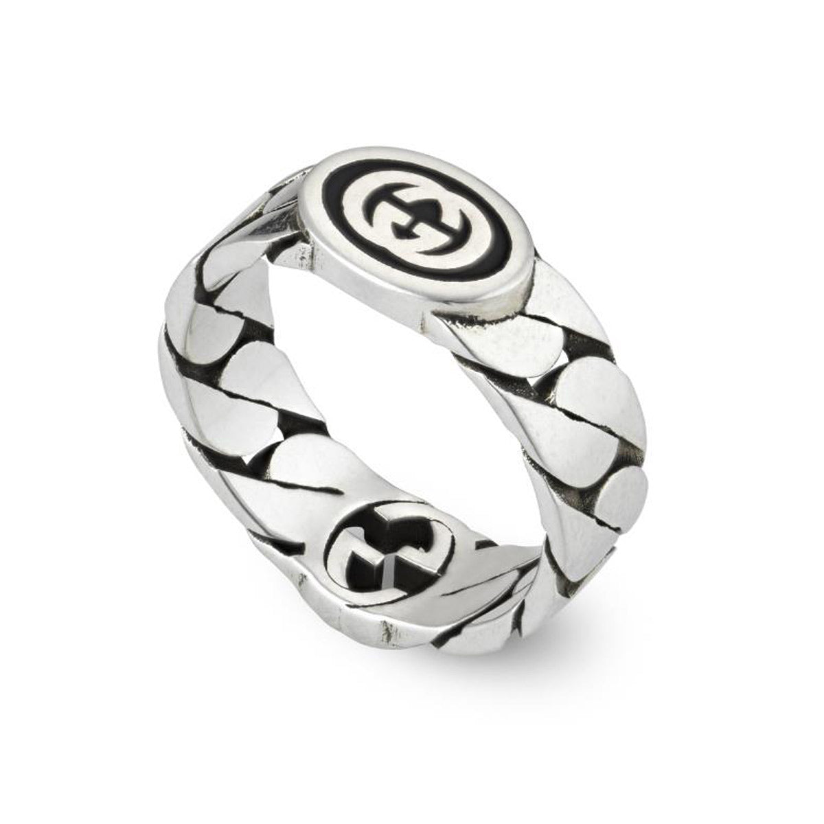 GUCCI Interlocking G Ring YBC678656001