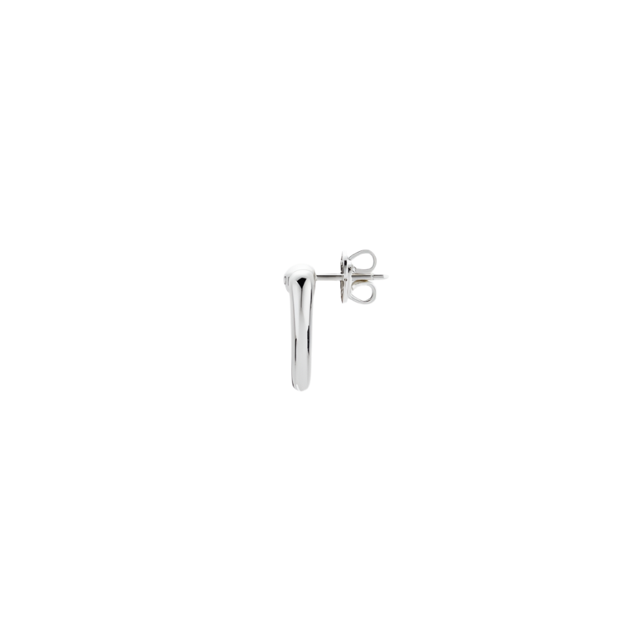 GUCCI HEART EARRINGS SILVER YBD820477001