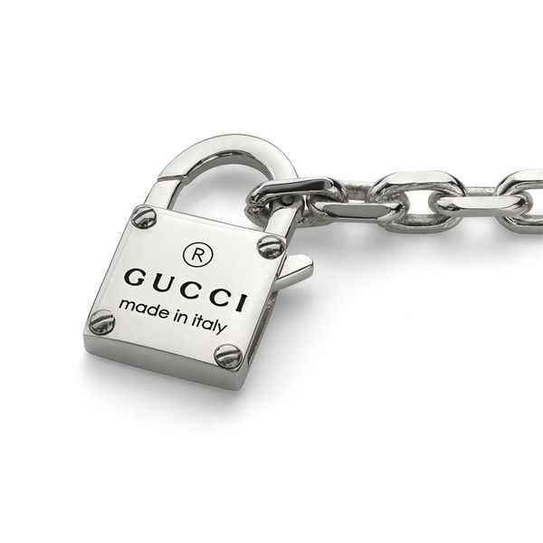 GUCCI TRADEMARK BRACELET SILVER YBA796341001