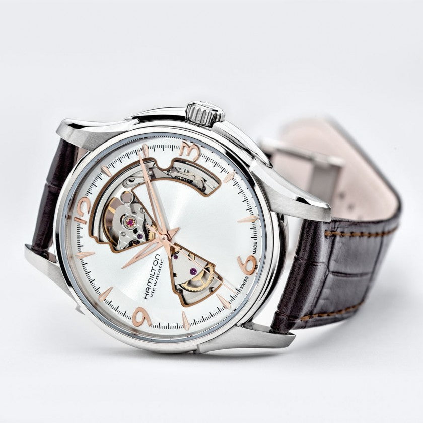 HAMILTON JAZZMASTER OPEN HEART AUTO 40MM H32565555