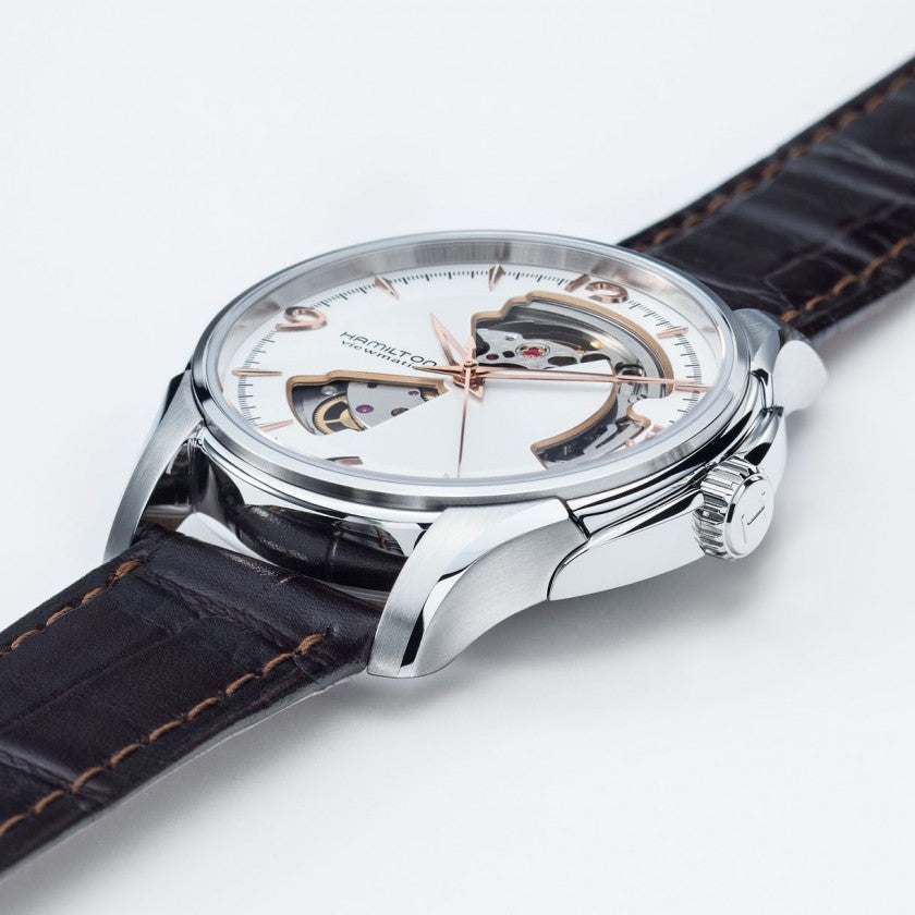 HAMILTON JAZZMASTER OPEN HEART AUTO 40MM H32565555