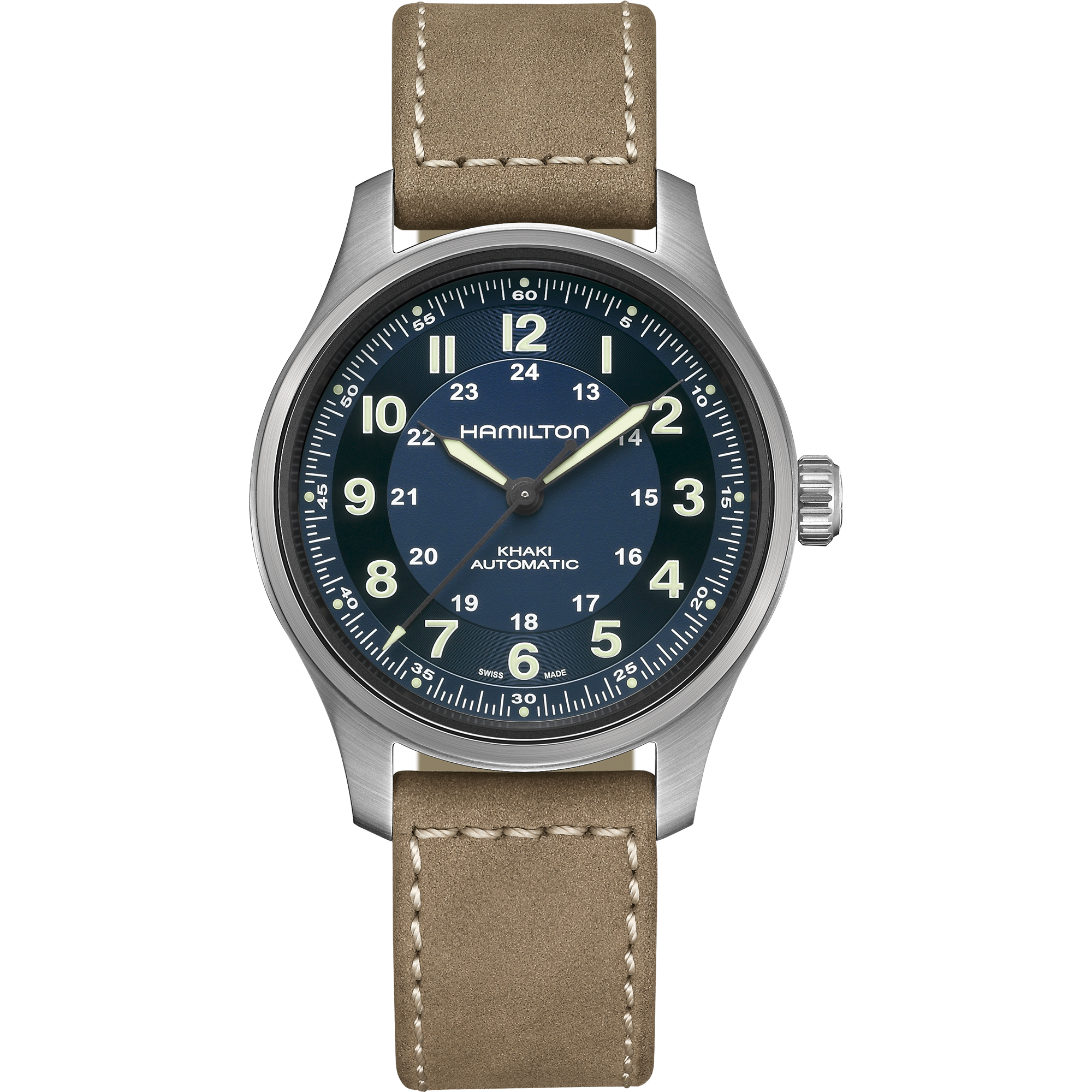 HAMILTON Khaki Field Titanium Auto 42mm Titanium case H70545540
