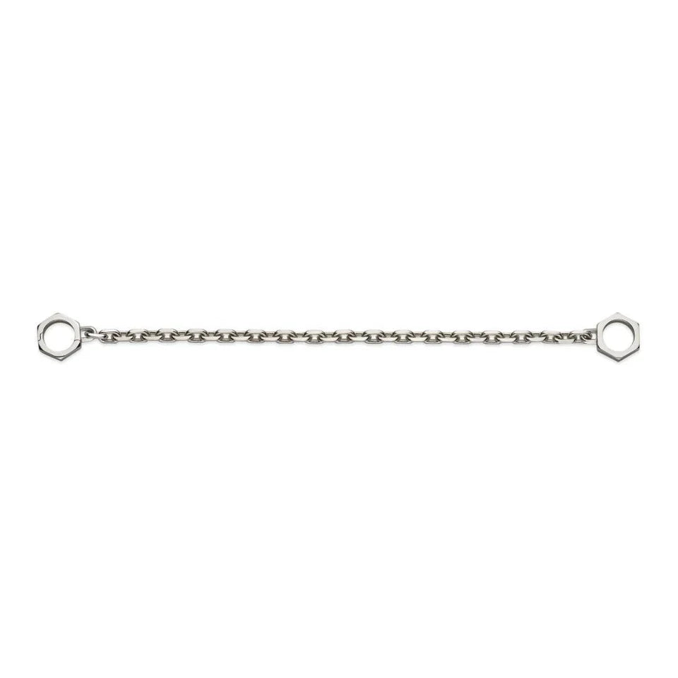 GUCCI TRADEMARK BRACELET SILVER YBA796366001