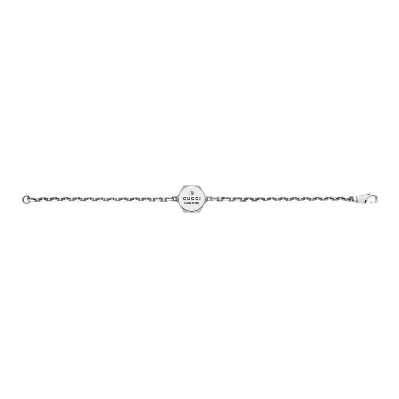 GUCCI TRADEMARK BRACELET SILVER YBA779169001