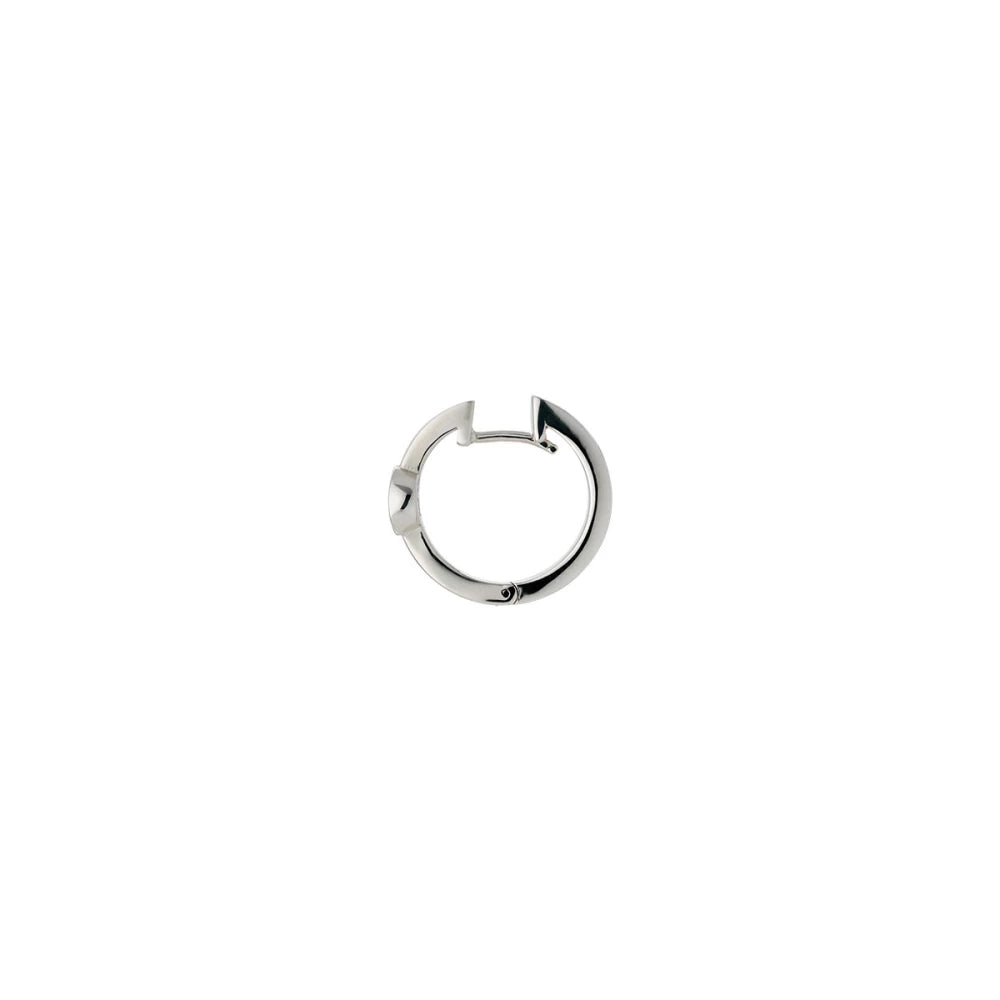 GUCCI INTERLOCKING G EARRINGS 17.5MM SILVER