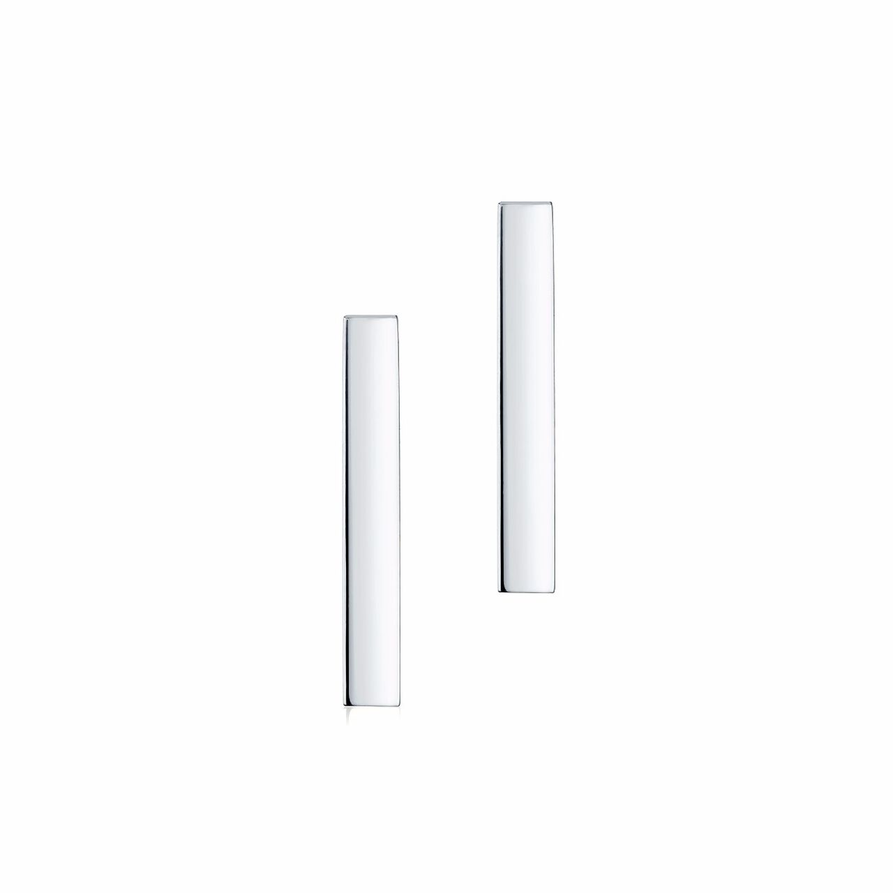 Birks Essentials Silver Bar Earrings 450011845624