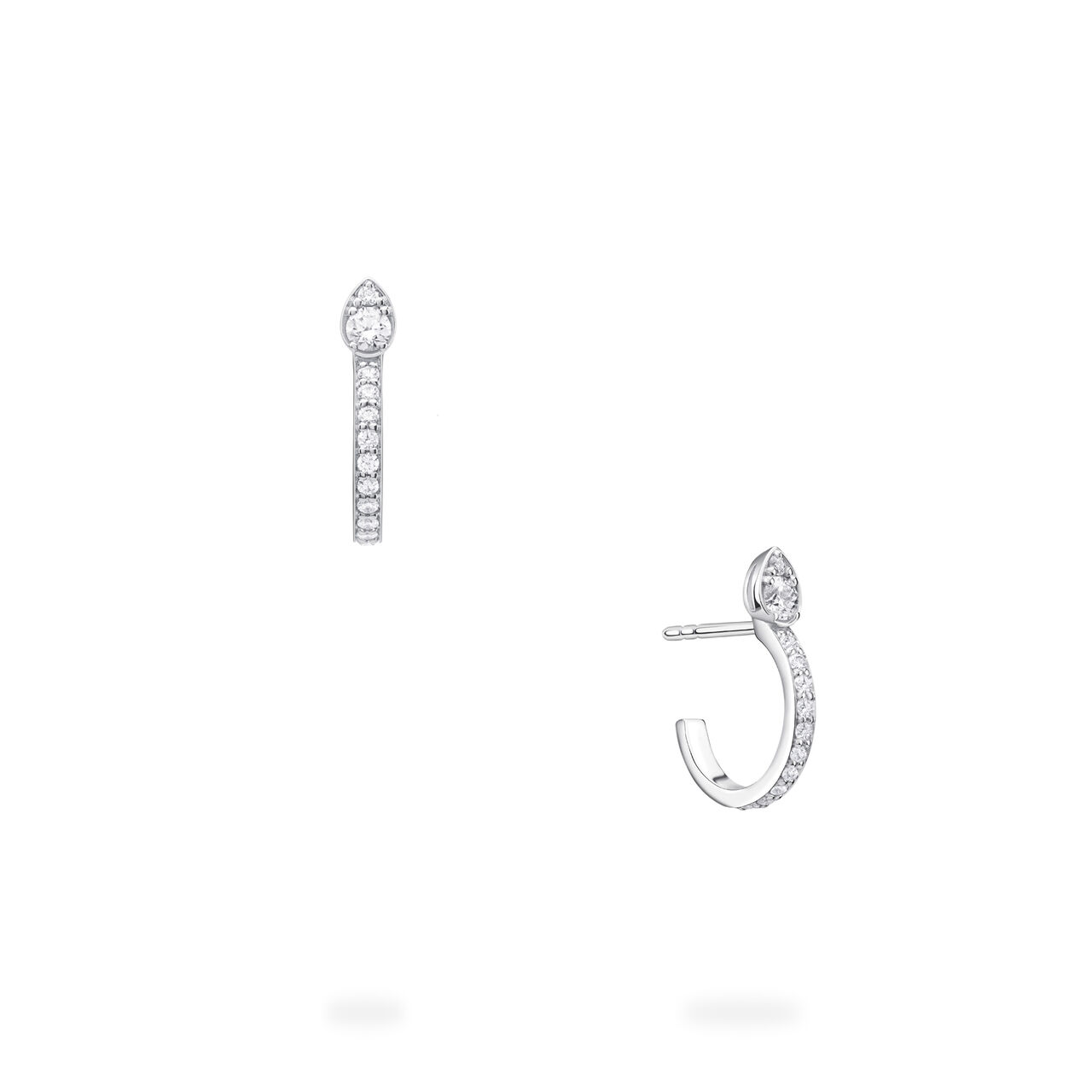 Birks Splash Diamond Hoop Earrings 450016185282