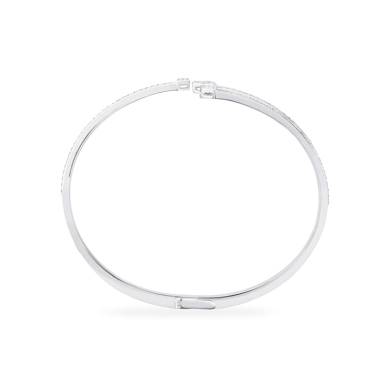 Birks Splash Triple Row Diamond Bangle Bracelet 450016185855