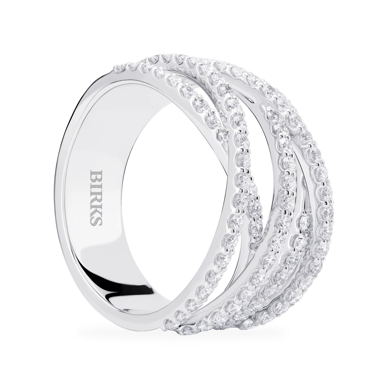 Birks Rosée du Matin Diamond and White Gold Ring 450016187590