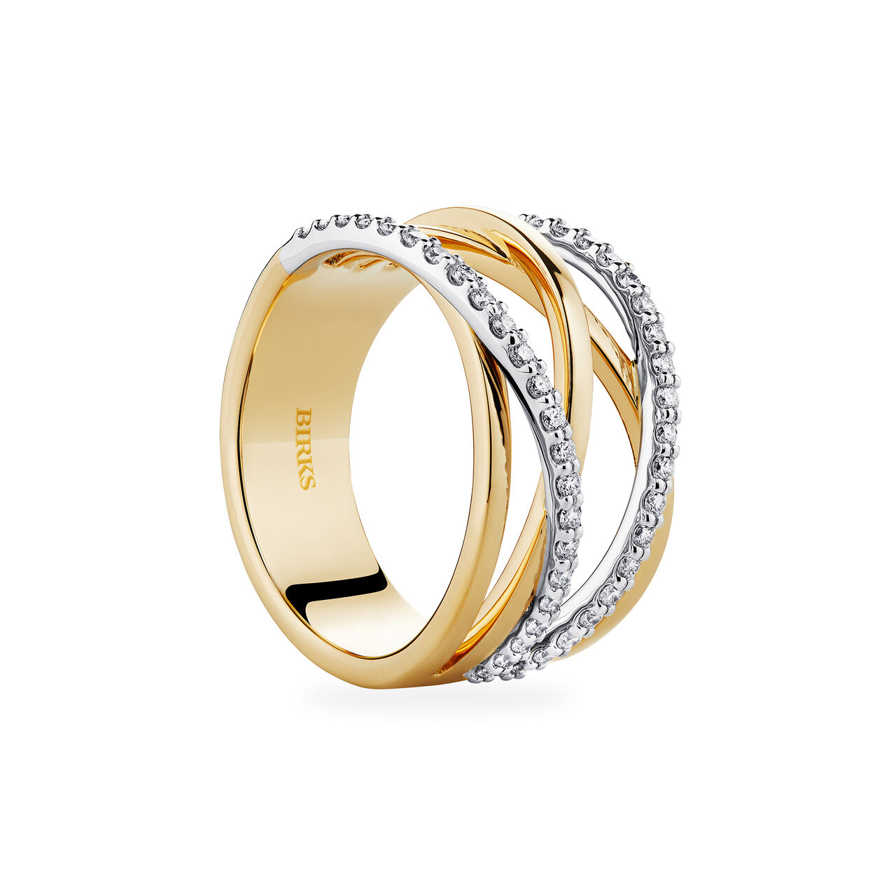 Birks Rosée du Matin Diamond and Yellow Gold Ring 450017557910