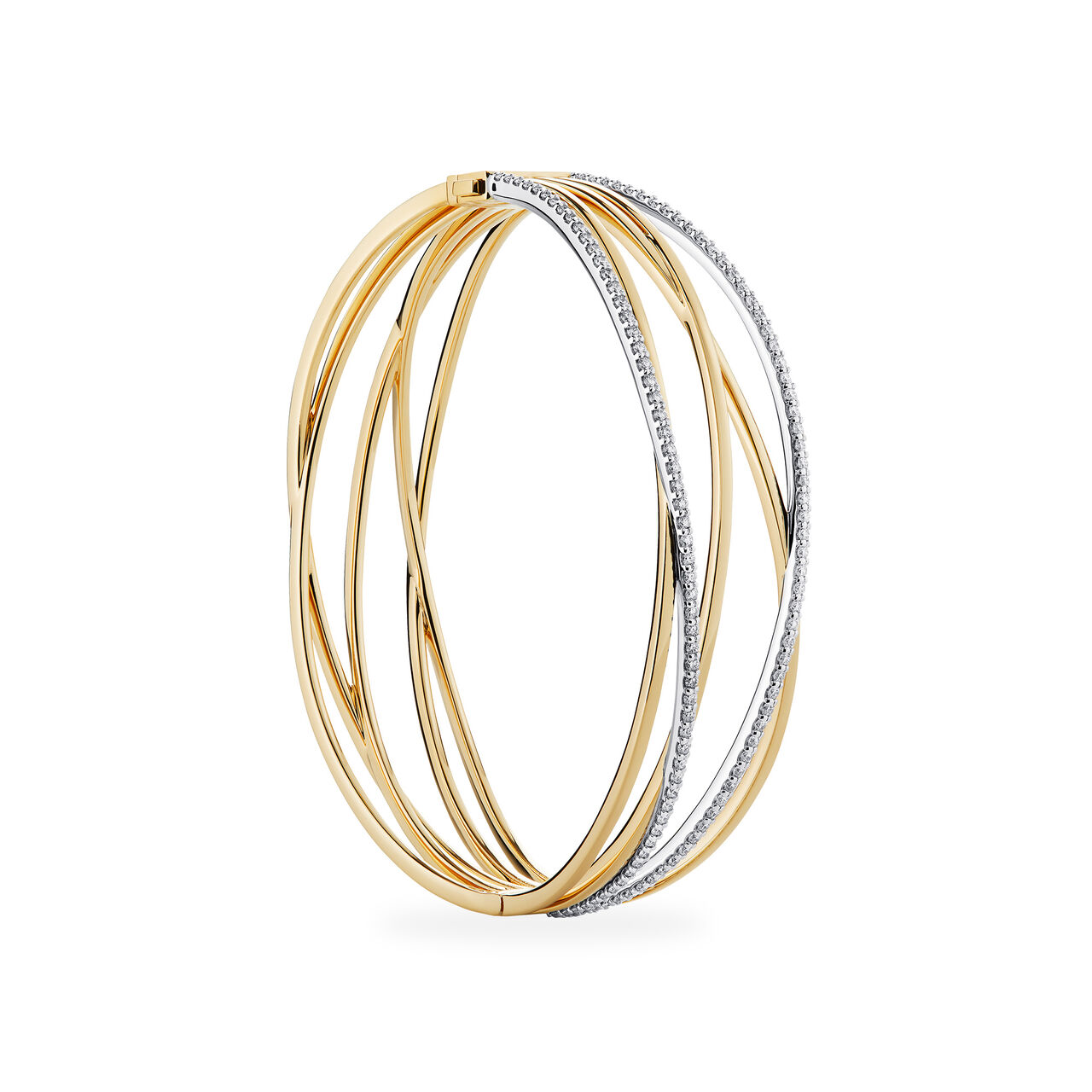 Birks Rosée du Matin Diamond and Yellow Gold Bracelet 450017562600