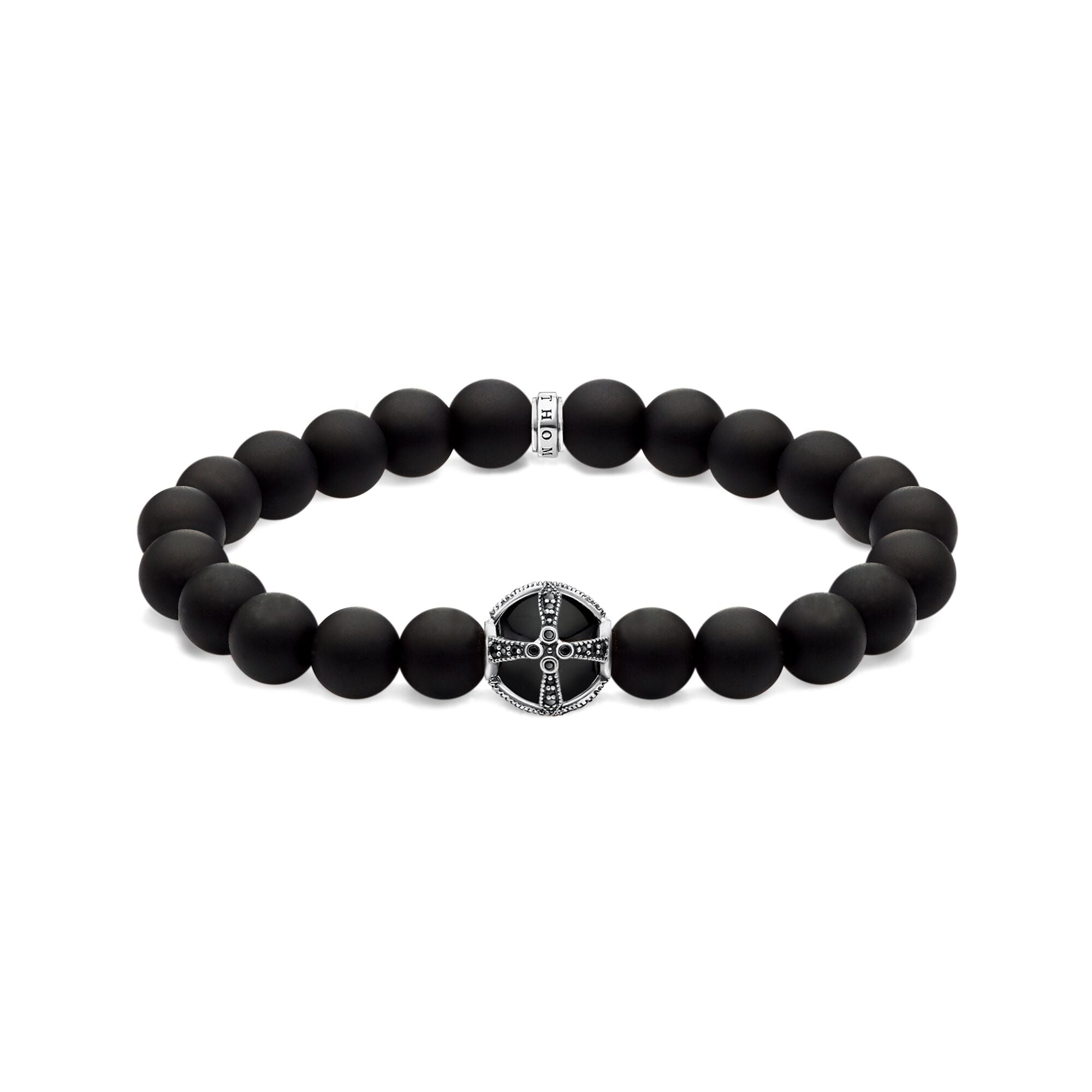 Thomas Sabo Bracelet cross black A1928-812-11-L19,5