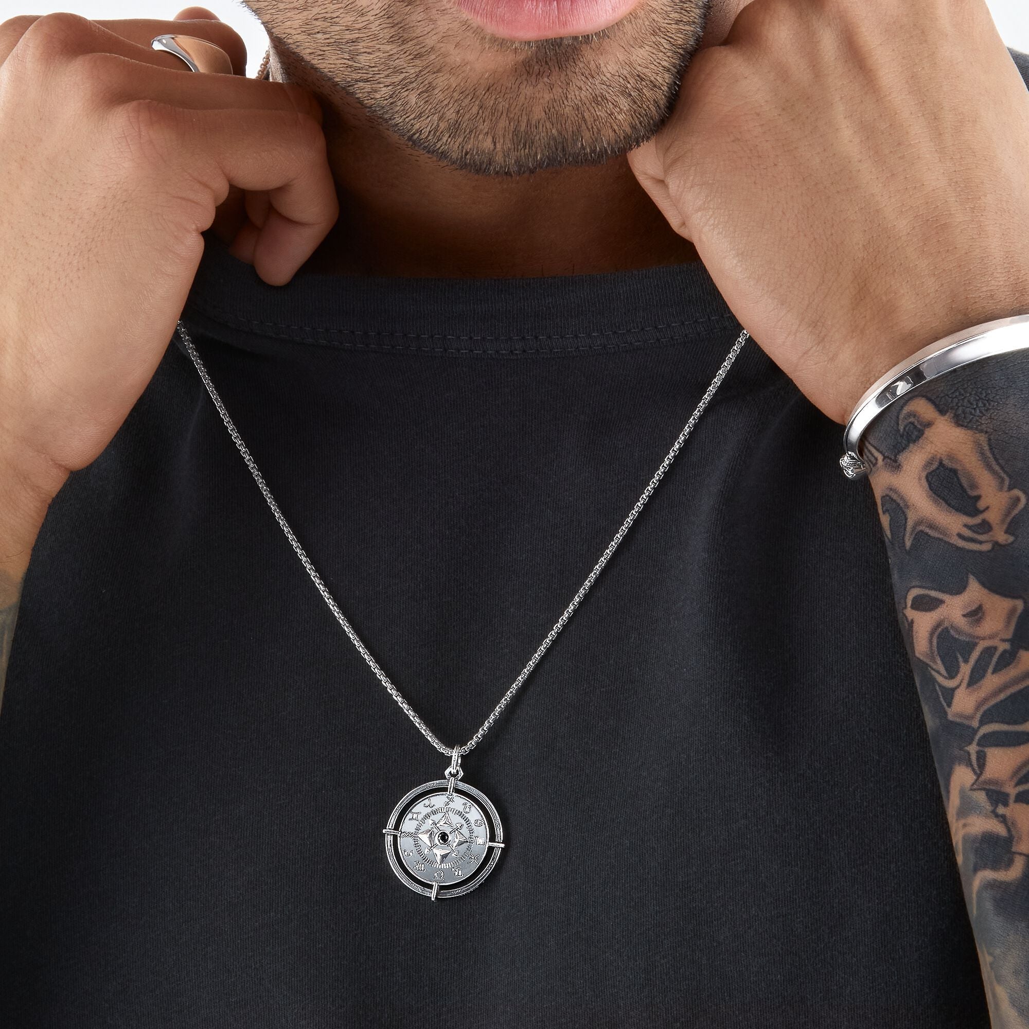 Thomas Sabo Pendant amulet elements of nature silver PE907-643-11
