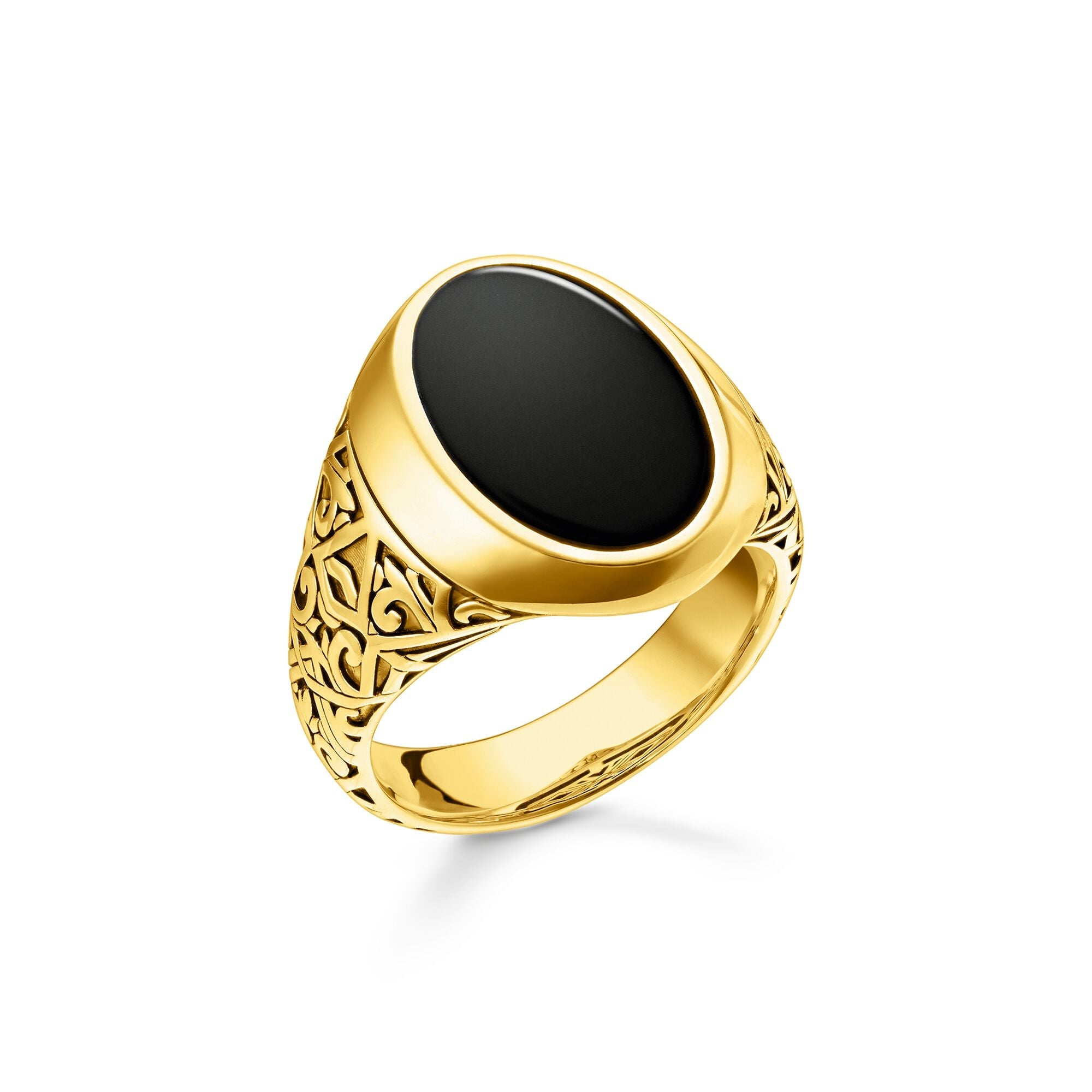 Thomas Sabo Ring black-gold TR2242-177-11-62