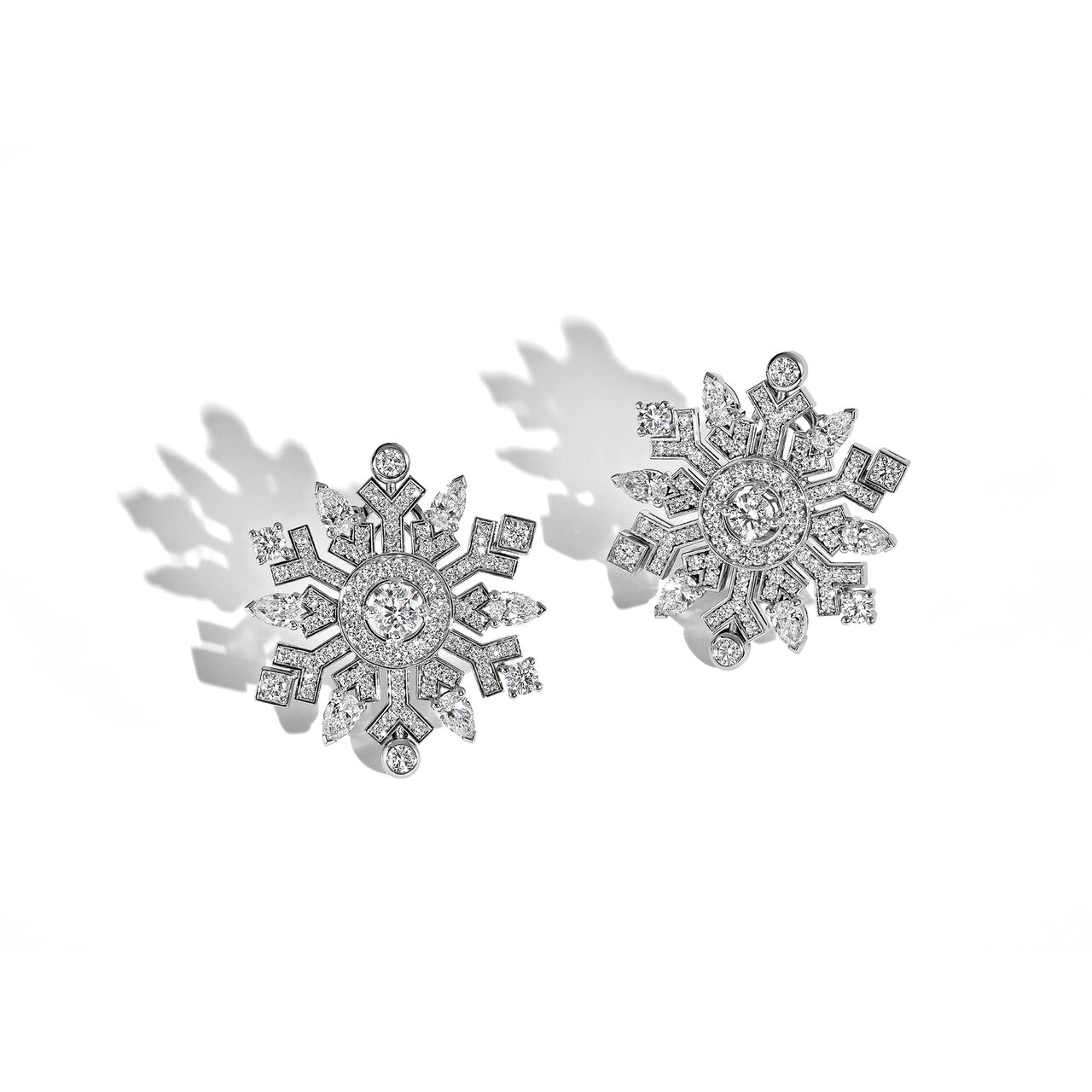 Birks Snowflake ® Diamond Stud Earrings 450017294815
