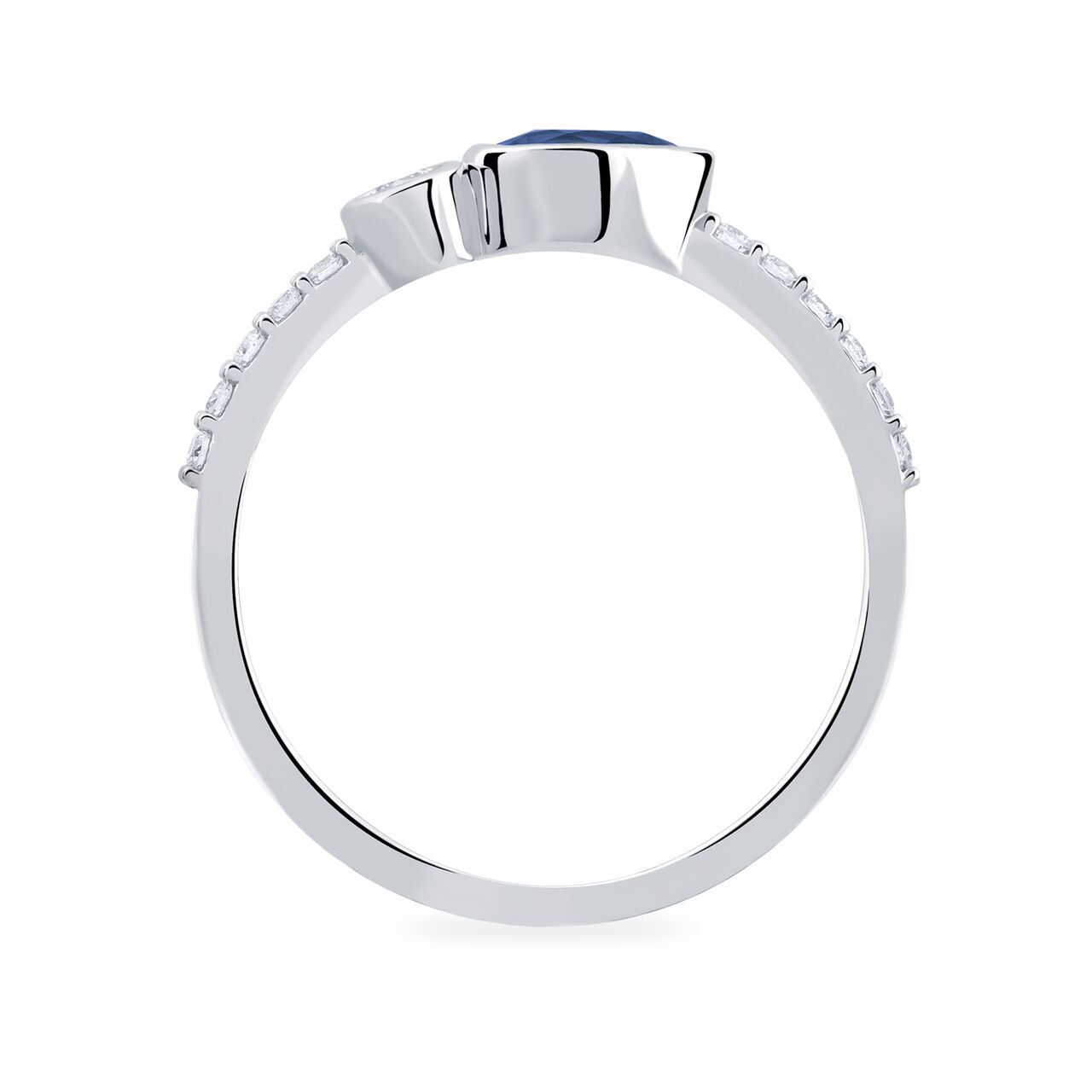 Birks Splash Sapphire and Diamond Ring 450016013004