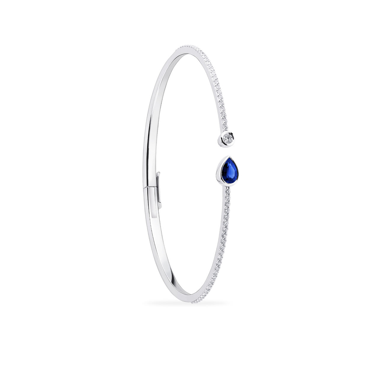 Birks Splash Sapphire and Diamond Bangle Bracelet 450016012502