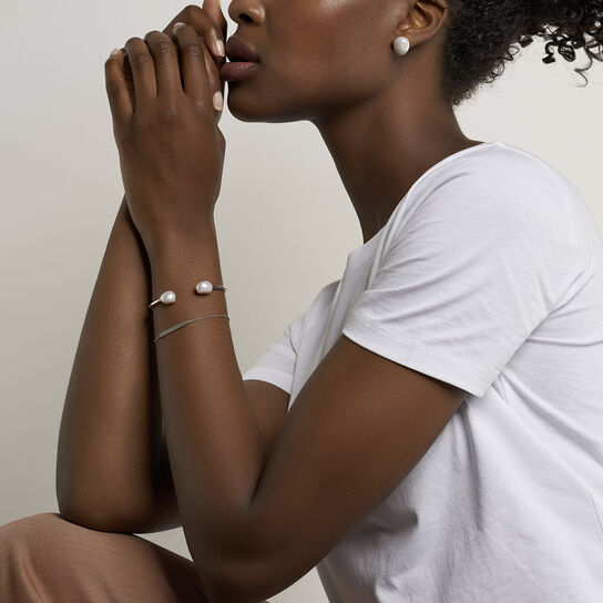 Birks Essentials Silver Horizontal Bar Bracelet 450011845549