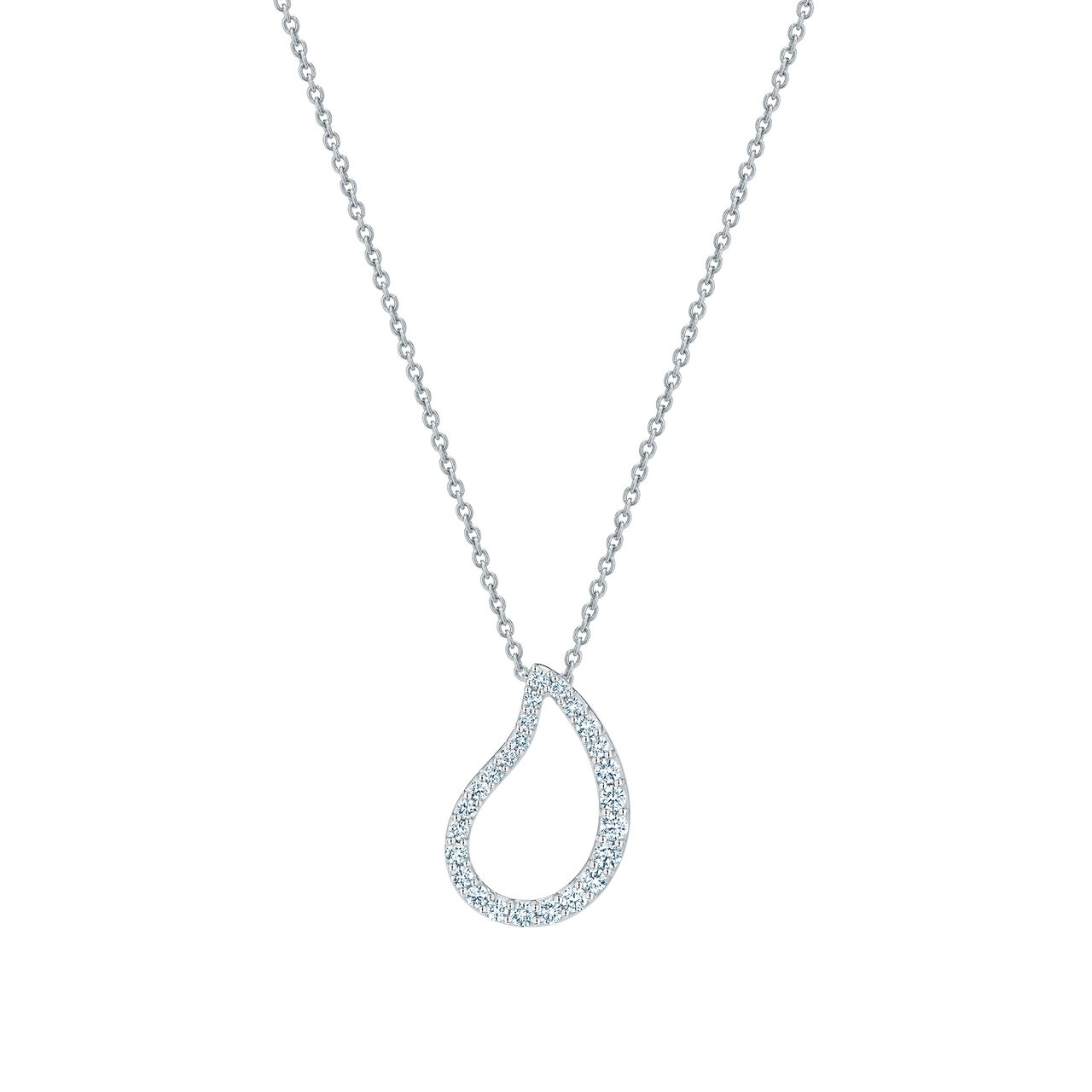 Birks Pétale Diamond Pendant, Large 450012882314