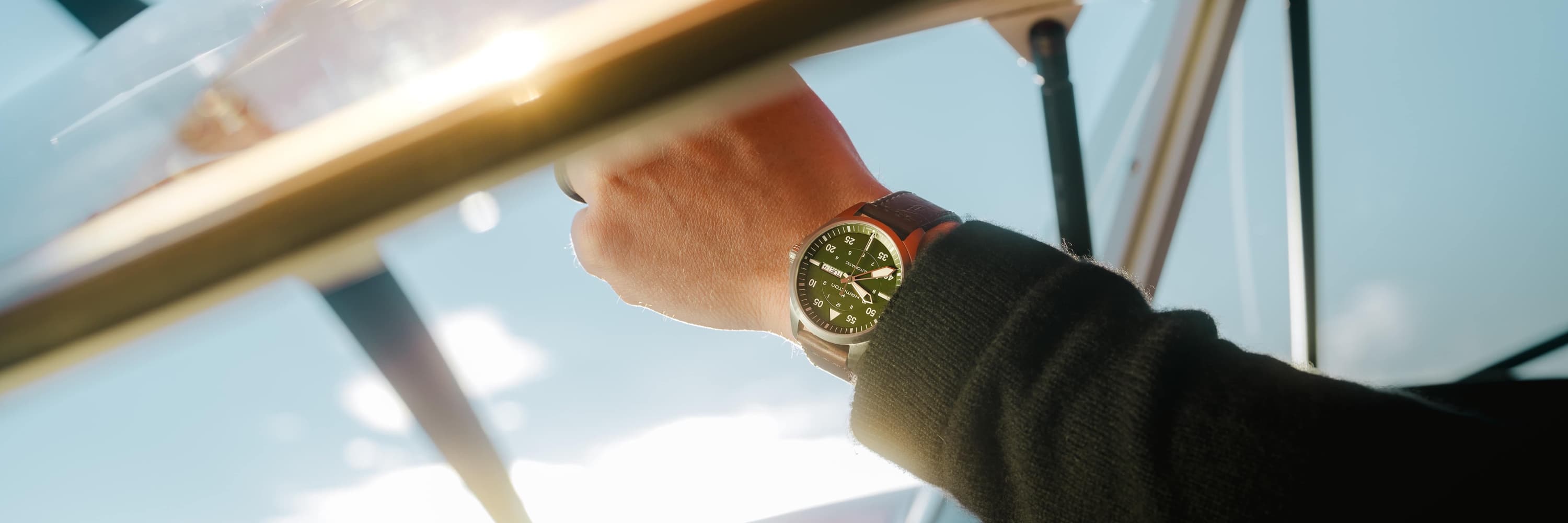 Hamilton's Legacy in Aviation: The New Khaki Aviation Pilot Series
