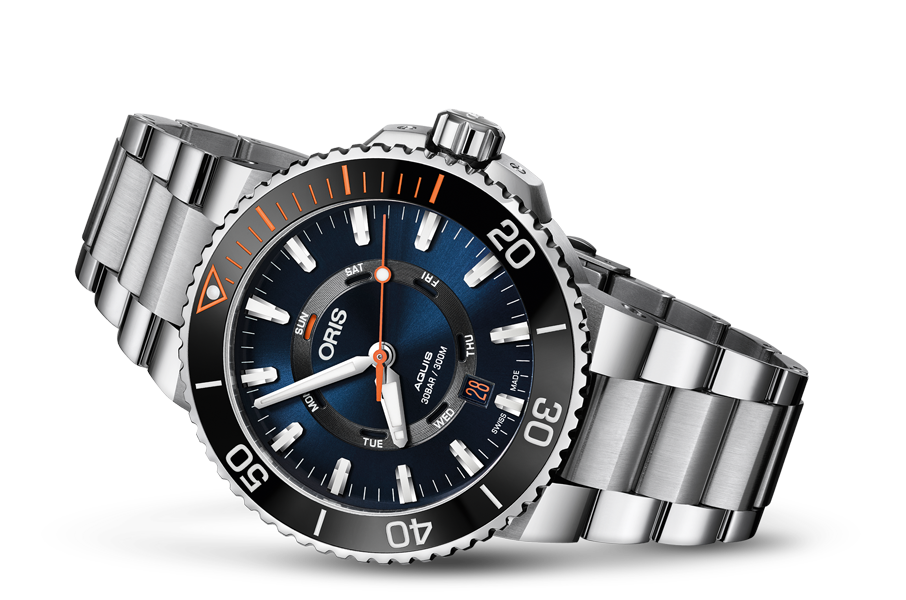 Oris AQUIS STAGHORN RESTORATION LIMITED EDITION 01 735 7734 4185-Set MB