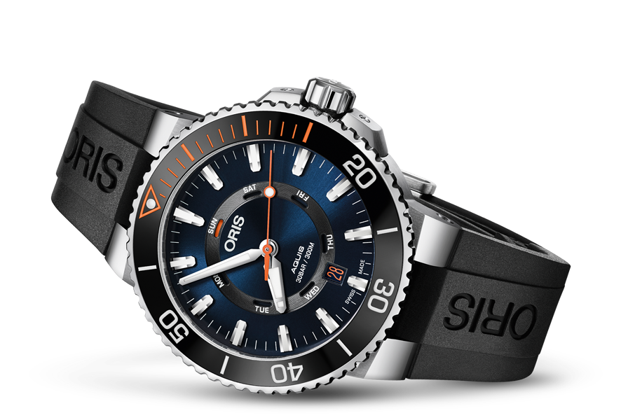 Oris AQUIS STAGHORN RESTORATION LIMITED EDITION 	01 735 7734 4185-Set RS